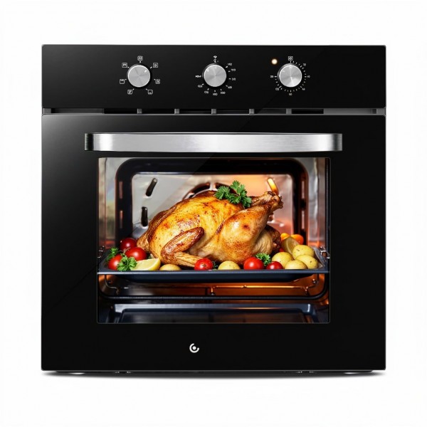 Sunmaki 24 Inch 2.5 cu ft Electric Built-in Single...