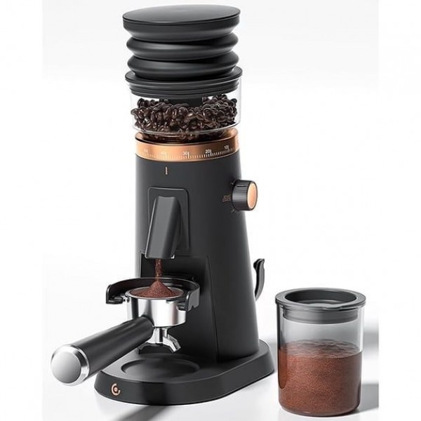 Sunmaki Coffee Grinder with 75 Settings & 40mm...